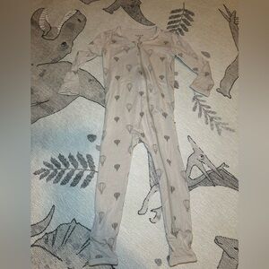 Kyte BABY Hot Air Balloon Print Zippered Romper